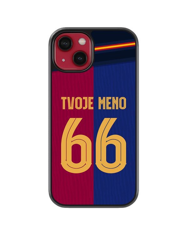 Barcelona- kryt s menom a číslom