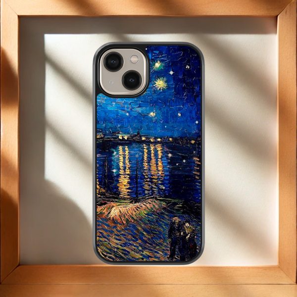 Starry Night Over the Rhône VAN GOGH - Image 3